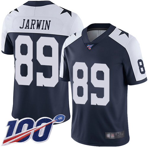 Men Dallas Cowboys Limited Navy Blue Blake Jarwin Alternate #89 100th Season Vapor Untouchable Throwback NFL Jersey->women nfl jersey->Women Jersey